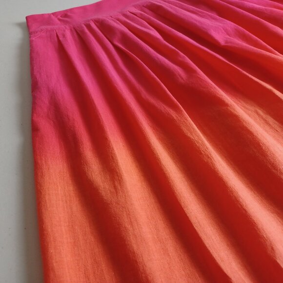 Jessica Pleated Ombre Circle Mini Skirt - Picture 6 of 15